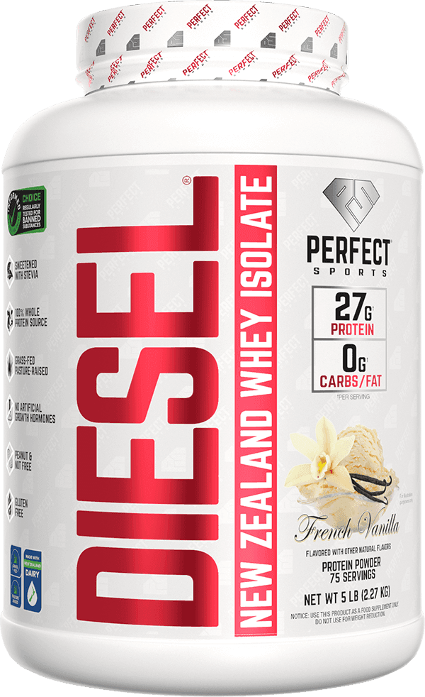 Diesel Whey Isolate New Zealand 4 Lbs (60 servings)